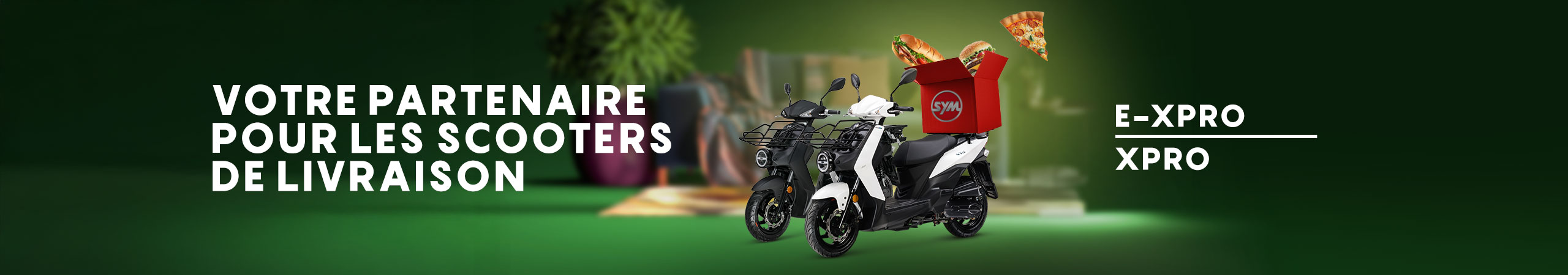 scooter de livraison